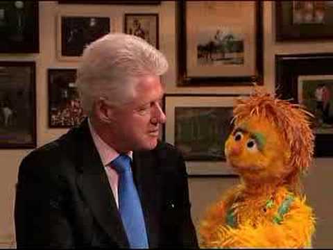 President Clinton and Muppet Kami share HIV/AIDS message | UNICEF