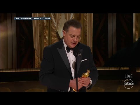 Brendan Fraser&#039;s acceptance speech for Best Actor at 2023 Oscars