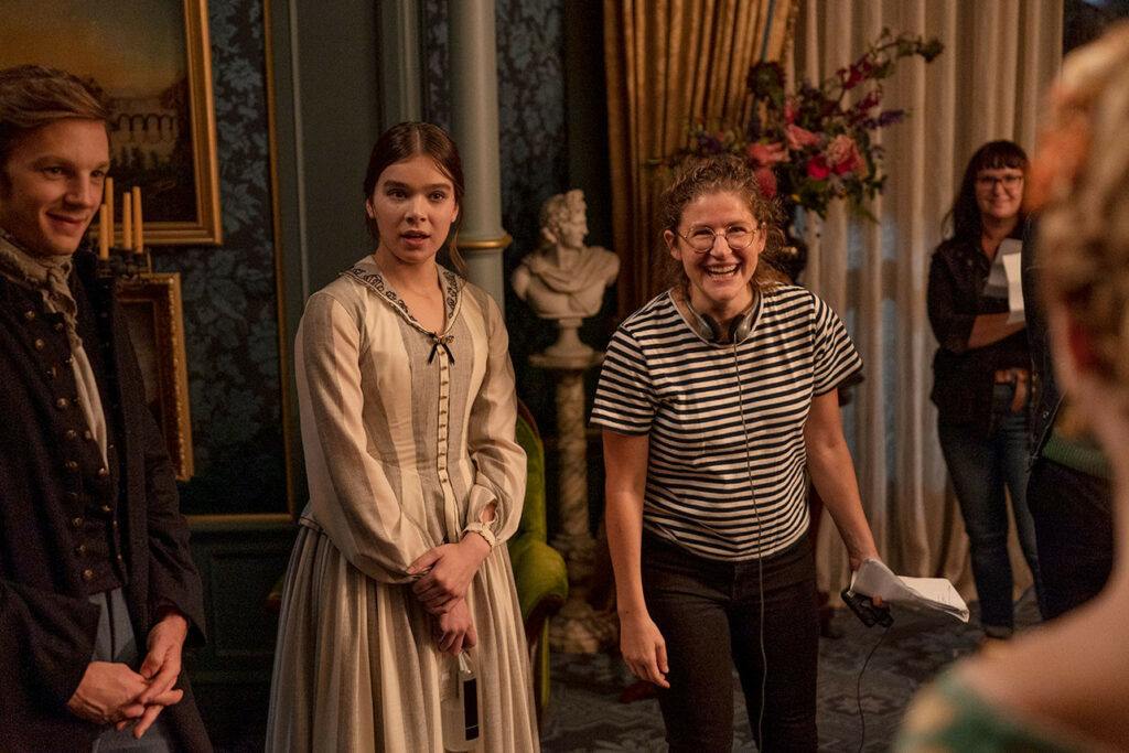 Dickinson season 2 on set