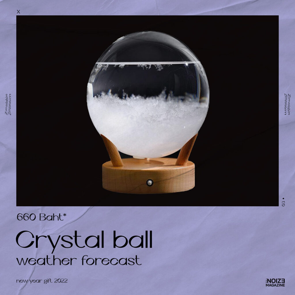 crystal ball weather forecast / new year gift 2022