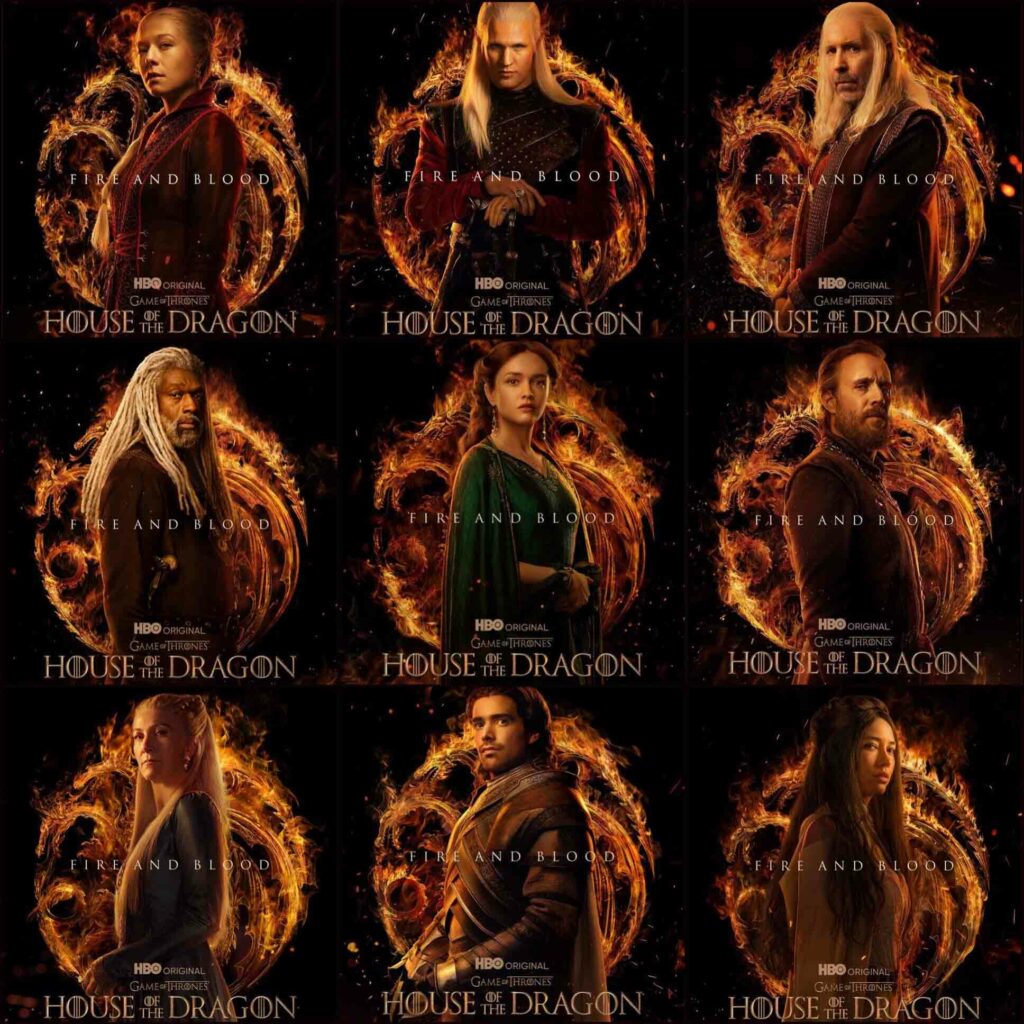 House of the Dragon Cast Poster