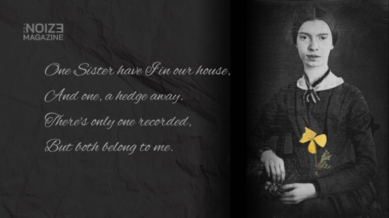 Emily Dickinson - The Noize Magazine