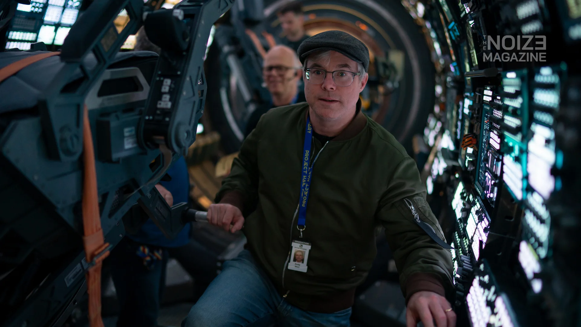 Project Hail Mary author Andy Weir on the set of PROJECT HAIL MARY, from Amazon MGM Studios. Photo credit Jonathan Olley © 2026 Amazon Content Services LLC. All Rights Reserved.