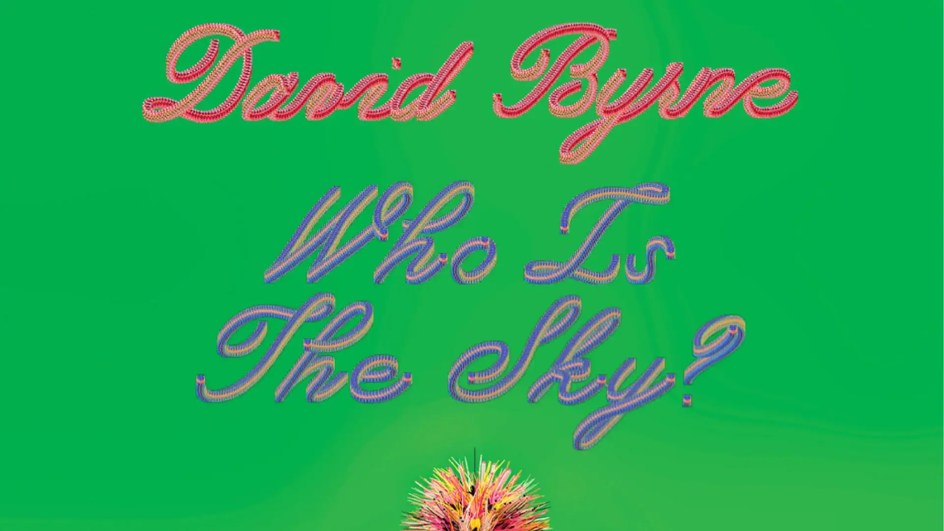 David Byrne Who Is The Sky Tour in Bangkok